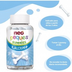 Neo Peques Bonbons à Croquer Calcium Kalcium+ 30 unités
