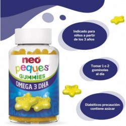 Neo Peques Gummies Omega 3 Dha 30 Gummies
