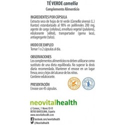 Néo Thé Vert 45 Gélules