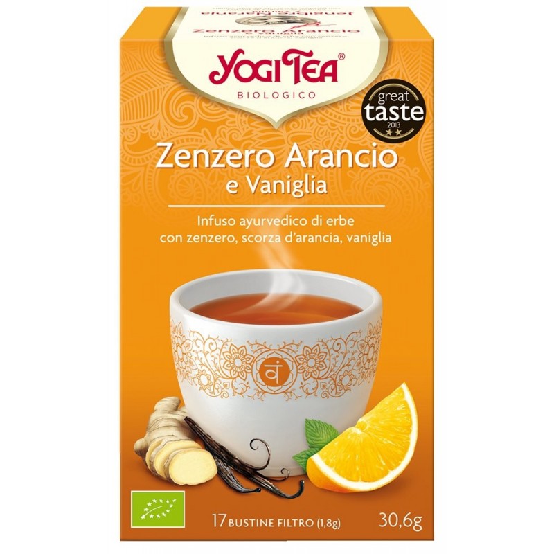 Yogi Tea Gingembre/Vanille/Orange 2g x 17 Sachets