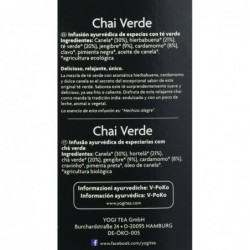 Yogi Tea Chai Vert 30 Gr 17 Sachets