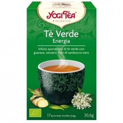 Yogi Tea Energy Chá Verde 17 Saquinhos