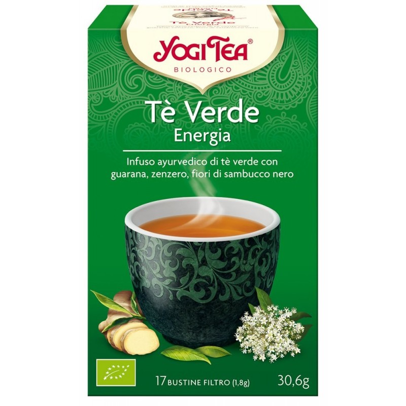 Yogi Tea Energía Té Verde 17 Bolsitas
