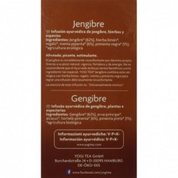 Yogi Tea Gingembre 17 Sachets