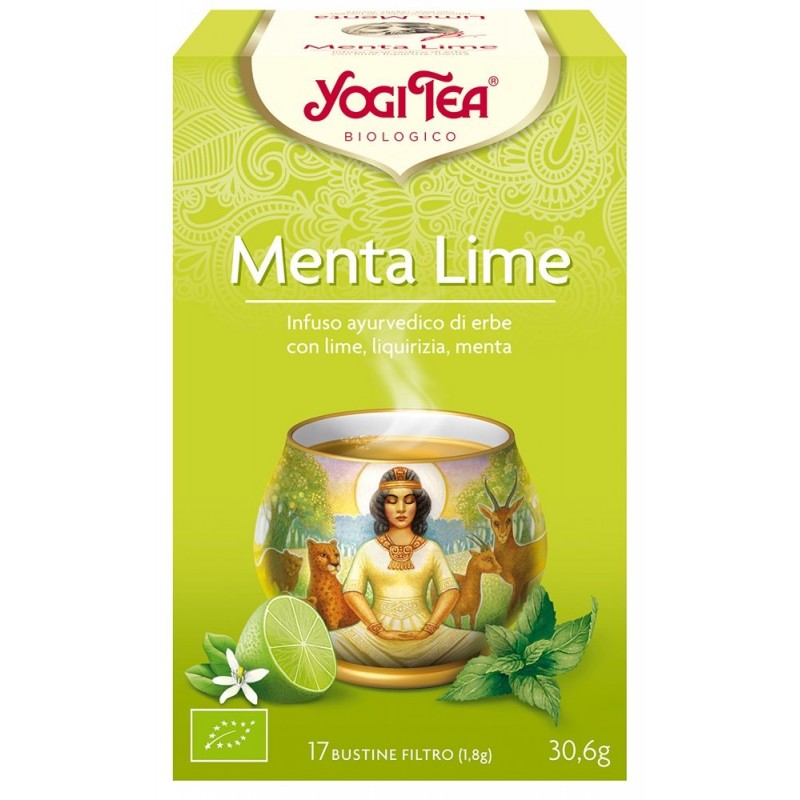 Yogi Tee Minze und Limette 17 Beutel Yogi Tee Minze und Limette 17 Beutel