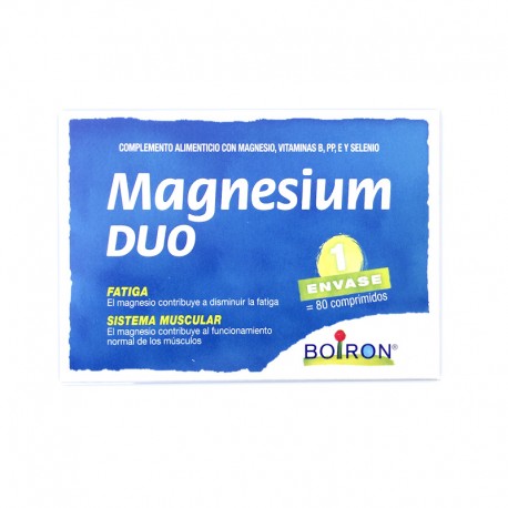MAGNESIUM DUO 80 Tablets Boiron