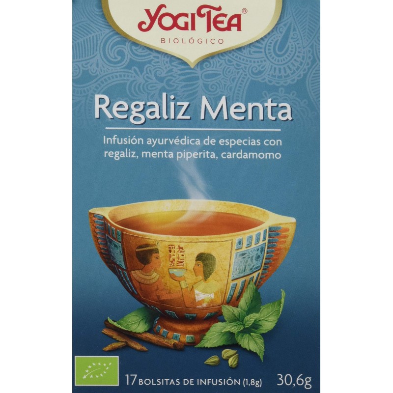 Yogi Tea Liquirizia e Menta 17 bustine Yogi Tea Liquirizia e Menta 17 bustine