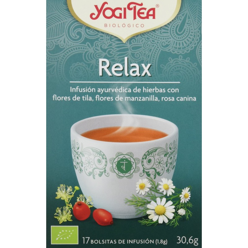 Chá Yogi Relaxamento 17 Sacos Chá Yogi Relaxamento 17 Sacos