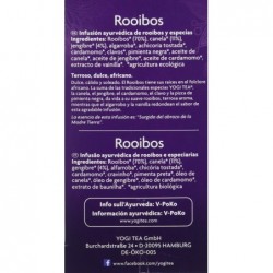 Chá Yogi Rooibos 17 Sacos