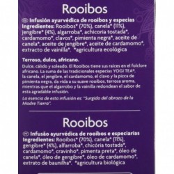 Chá Yogi Rooibos 17 Sacos