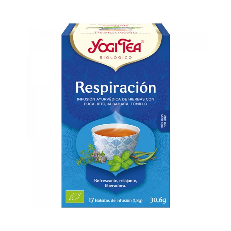 Chá Yogi Respiração 15 Sacos