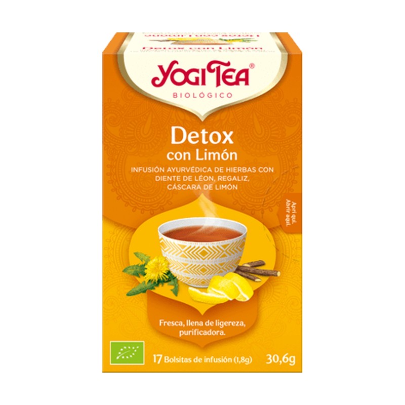 Yogi Tea Detox mit Zitrone 17 Beutel Yogi Tea Detox mit Zitrone 17 Beutel