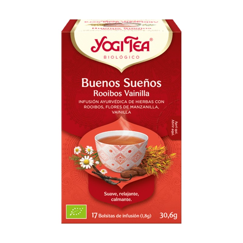 Yogi Tea Buenos Sueños Rooibos 17 Bolsitas