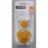 SUAVINEX Anatomical Latex Duplo Pacifier +18 months (Bike-Yellow)