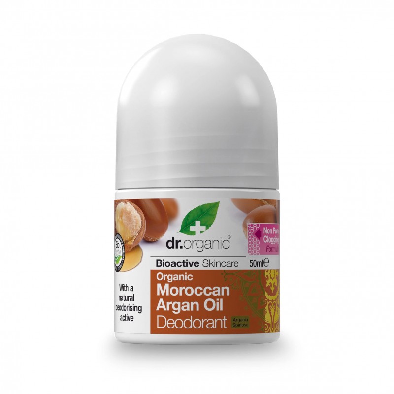 Dr Organic Deodorante all'Olio di Argan 50 ml Dr Organic Deodorante all'Olio di Argan 50 ml