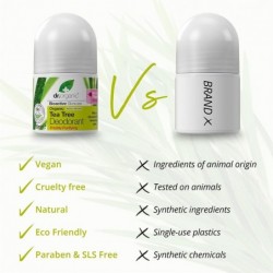 Dr Déodorant Arbre à Thé Bio 50 ml