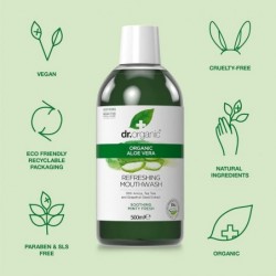 Dr Collutorio biologico all'Aloe Vera 500 ml