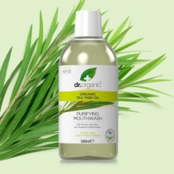 Dr Organic Bain de Bouche à l'Arbre à Thé 500 ml