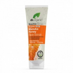 Dr Organic Esfoliante Facial Mel Manuka 125 ml