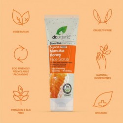 Dr Organic Gommage Visage au Miel de Manuka 125 ml