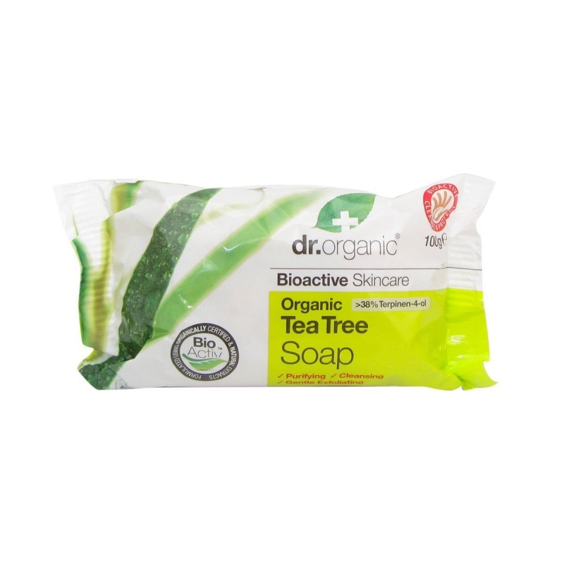 Dr Organic Tea Tree Bar Soap 100 Gr Dr Organic Tea Tree Bar Soap 100 Gr