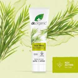 Dr Dentifricio biologico all'albero del tè 100 ml