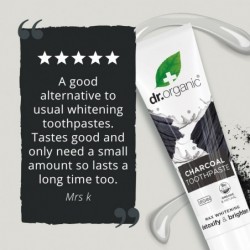 Dr Organic Charcoal Toothpaste 100 ml