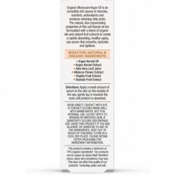 Dr Organic Argan Sérum Reafirmante Instantâneo para Contorno de Olhos