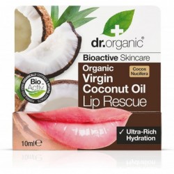 Dr Organic Sérum à Lèvres à l'Huile de Coco 10 ml