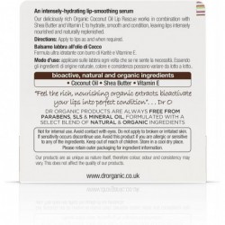 Dr Organic Sérum à Lèvres à l'Huile de Coco 10 ml