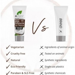 Dr Organic Sérum à Lèvres à l'Huile de Coco 10 ml