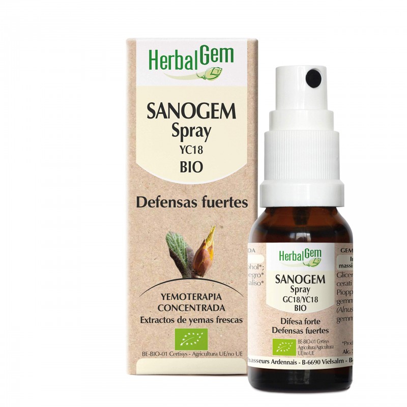 Herbalgem Sanogem Spray Gc18 Bio 10 ml Herbalgem Sanogem Spray Gc18 Bio 10 ml