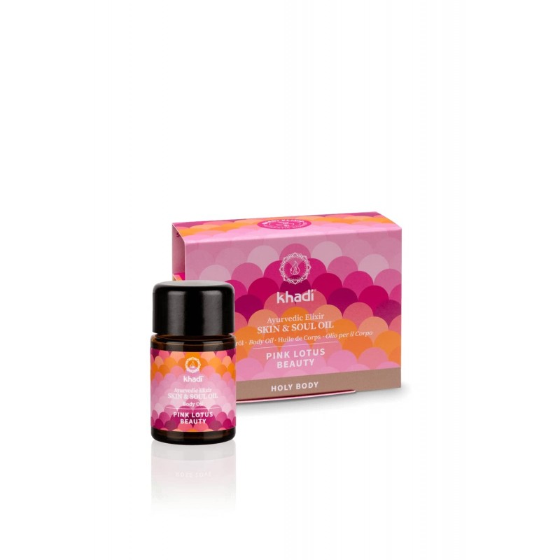 Khadi Ayurveda Pink Lotus Elixir Oil - Balance 10ml