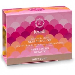 Khadi Ayurveda Pink Lotus Elixir Oil - Balance 10ml