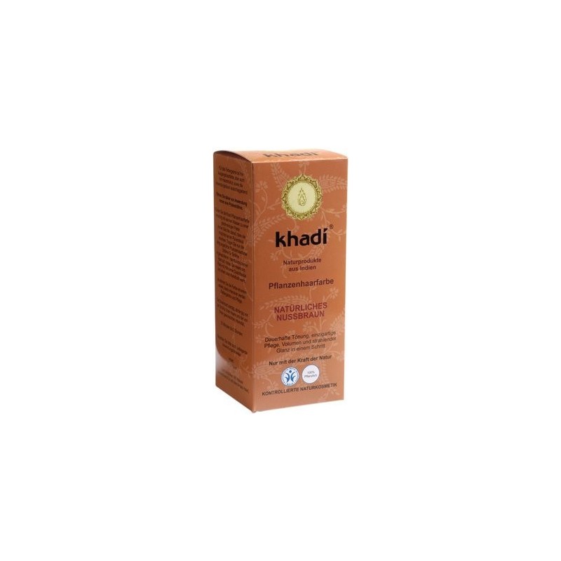 Khadi Herbal Color Marron Noisette 100 g Khadi Herbal Color Marron Noisette 100 g