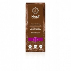 Khadi Herbal Color Castaño Medio 100 g
