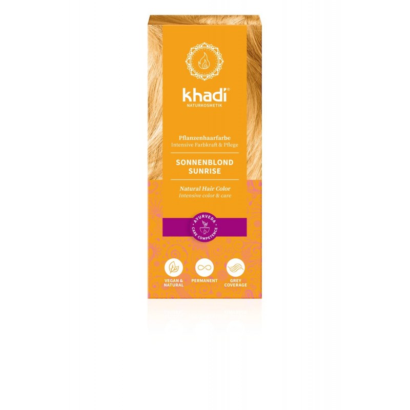 Khadi Herbal Dawn-Colore Biondo Miele 100 g