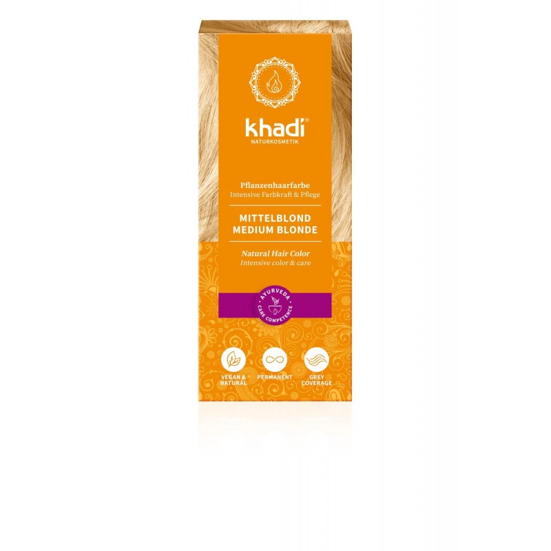 Khadi Kräuter Mittelblond Farbe 100 g