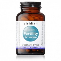 Fertilidade Viridian para mulheres 60 cápsulas vegetais
