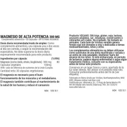 Viridian Hochwirksames Magnesium 300 mg 30 V-Kapseln