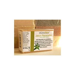 Aromasensia Savon Réparateur Aloès & Thé Blanc 100G