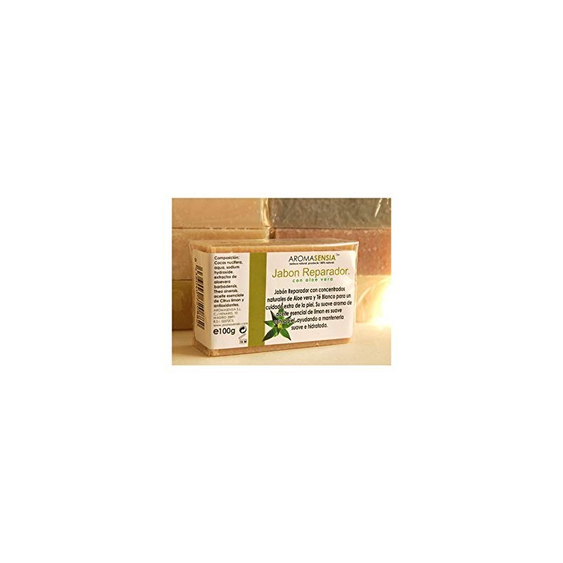 Aromasensia Sapone Riparatore Aloe e Tè Bianco 100G Aromasensia Sapone Riparatore Aloe e Tè Bianco 100G