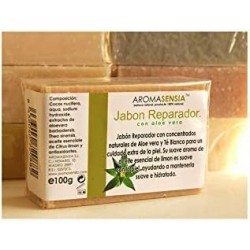 Aromasensia Savon Réparateur Aloès & Thé Blanc 100G