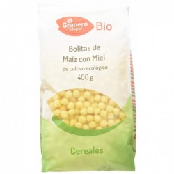 El Granero Integral Corn Balls with Organic Honey 400 g