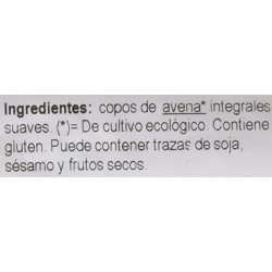 El Granero Integral Flocons D'Avoine Entier Doux Bio 500 Gr