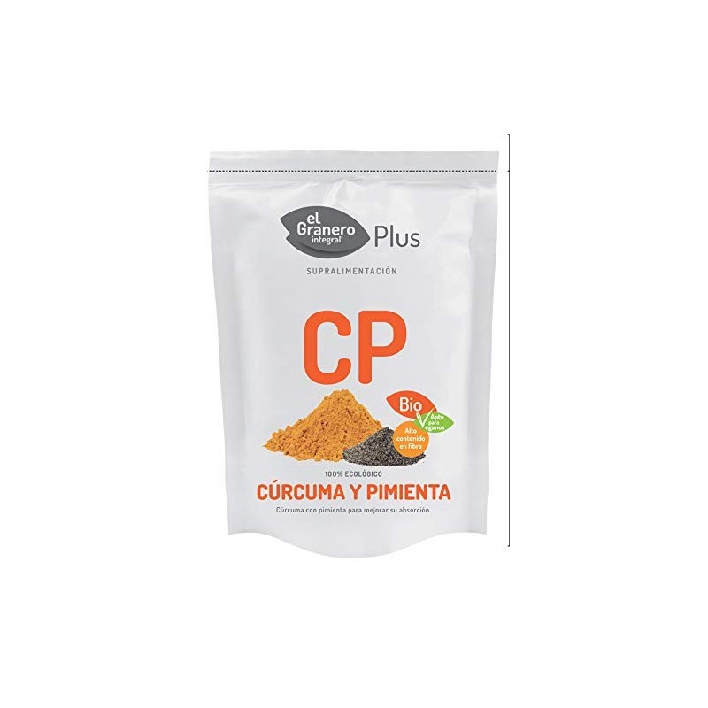 El Granero Integral Bio Kurkuma und Pfeffer 200 g El Granero Integral Bio Kurkuma und Pfeffer 200 g