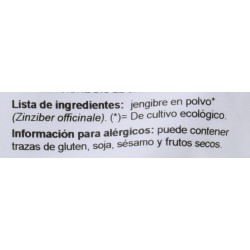 El Granero Integral Bio Ingwerpulver 150 g
