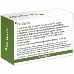 Eladiet Thé Vert Fitotablet 60 Comprimés