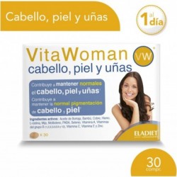 Eladiet Vitawoman Cabello Piel Y Uñas 30 Comprimidos