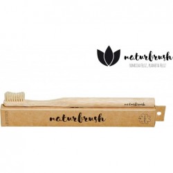 Naturbrush Natürliche Bambuszahnbürste für Erwachsene